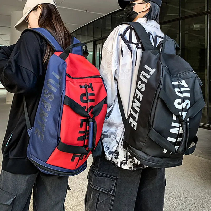Multi-Functional Travel Backpack with Shoe Compartment