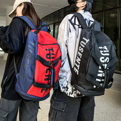 Multi-Functional Travel Backpack with Shoe Compartment