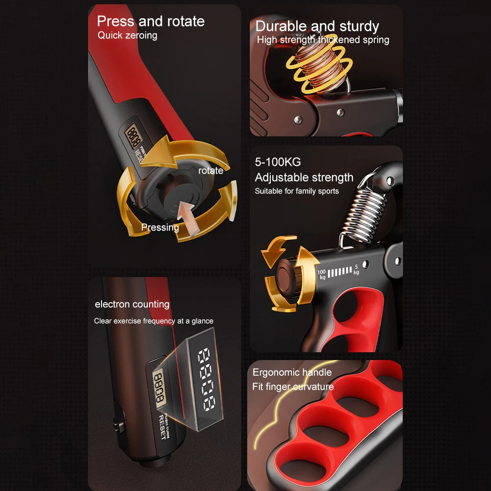 Wrist Expander for Muscle Building & Fitness Workouts