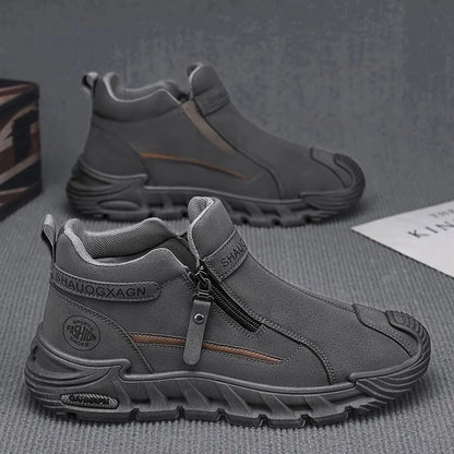Men’s Casual Outdoor Zipper Sneakers