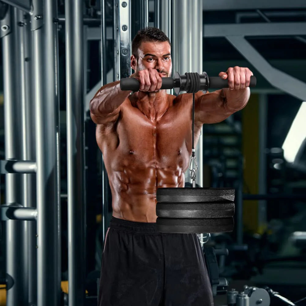 Forearm & Wrist Trainer – Muscle Strength Roller with Hand Grip
