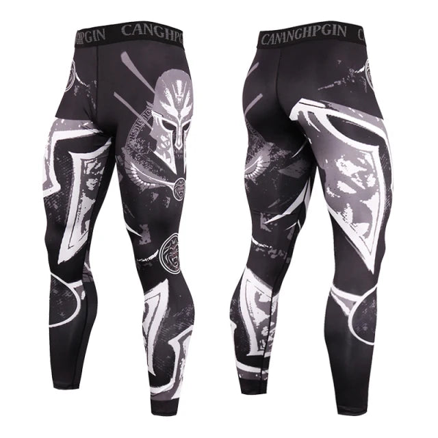 Quick-Dry Sports Tights for Gym, Workout & Jogging