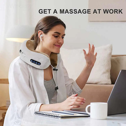 Rechargeable Neck Massager Pillow