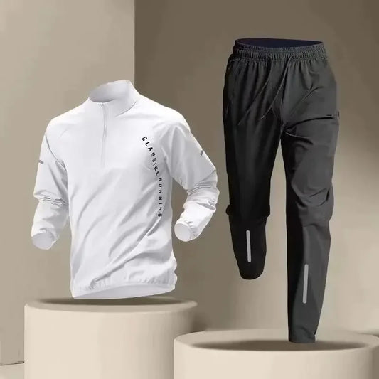 Lightweight Jacket & Joggers for Running, Fitness & Outdoor Workouts