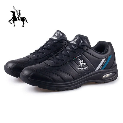 New Men’s Outdoor Leather Casual Sneakers