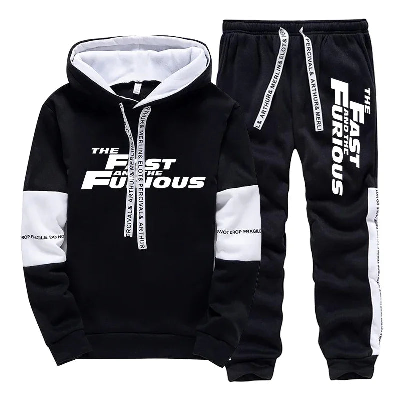 Hooded Sweatshirts & Sweatpants Set