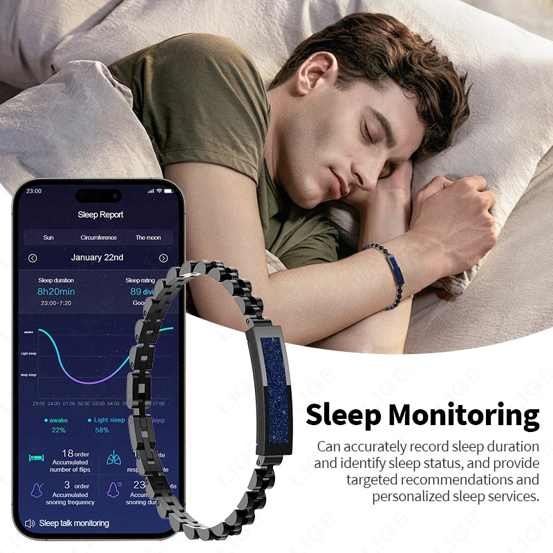 New Smartwatch & Fitness Bracelet – Waterproof Pedometer