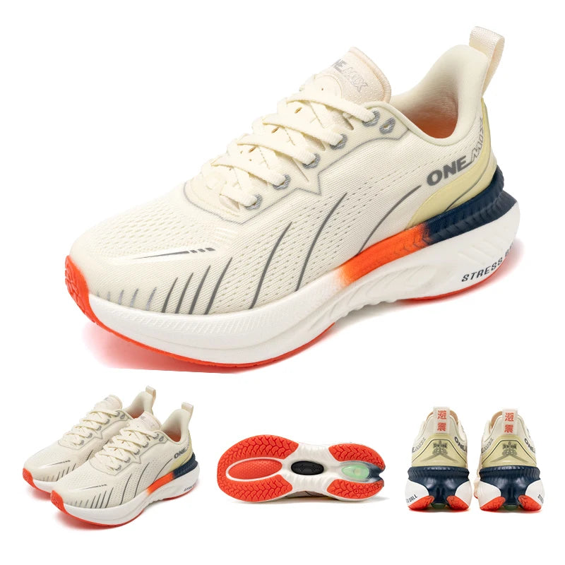 New Cushioning Running Shoes For Men Suitable Heavy Runners Lace Up