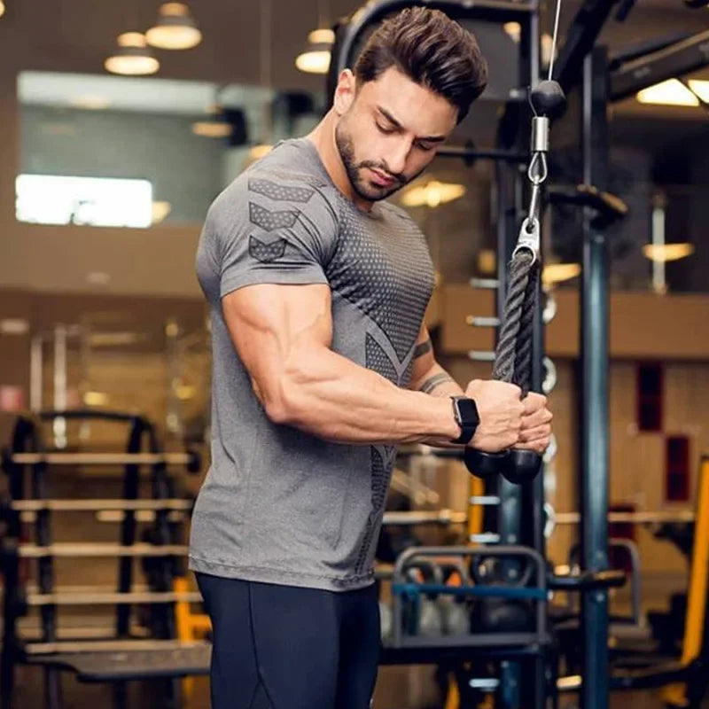 Men's Quick-Dry Compression Training T-Shirt