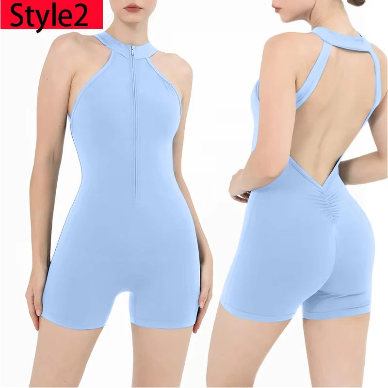 Scrunch Fitness Jumpsuit for Women