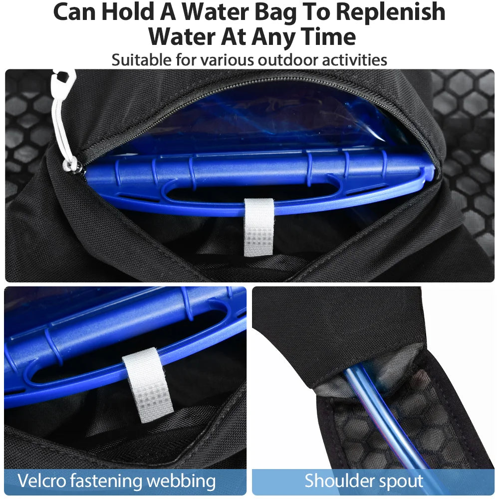 Breathable Hydration Vest – Trail Running & Cycling Backpack