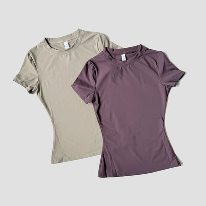 Casual Dry-Fit Workout T-Shirt for Women