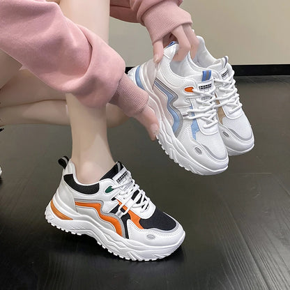 Women's Breathable Chunky Sneakers