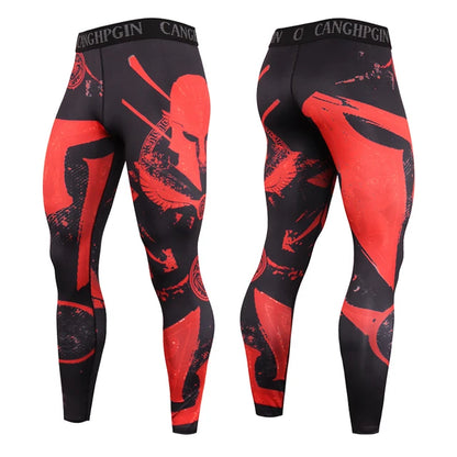 Quick-Dry Sports Tights for Gym, Workout & Jogging