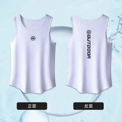 Quick-Dry Mesh Vest & Shorts | Men's Summer Sports Set
