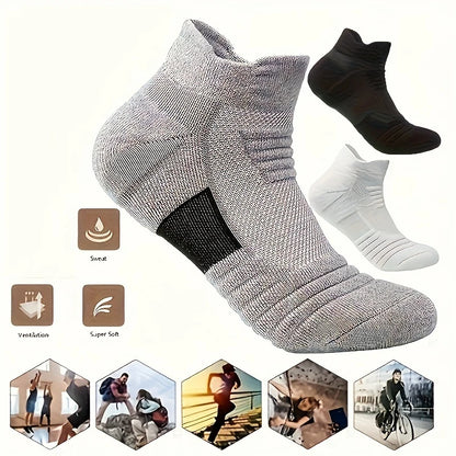 Unisex Sports Short Tube Socks – 6/3/1 Pairs