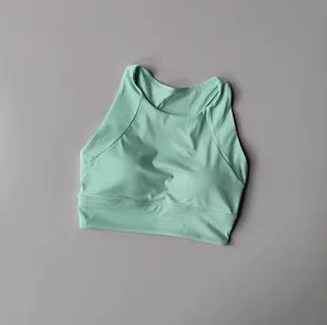 Women's Breathable Full-Cup Yoga & Running Vest for Summer Fitness