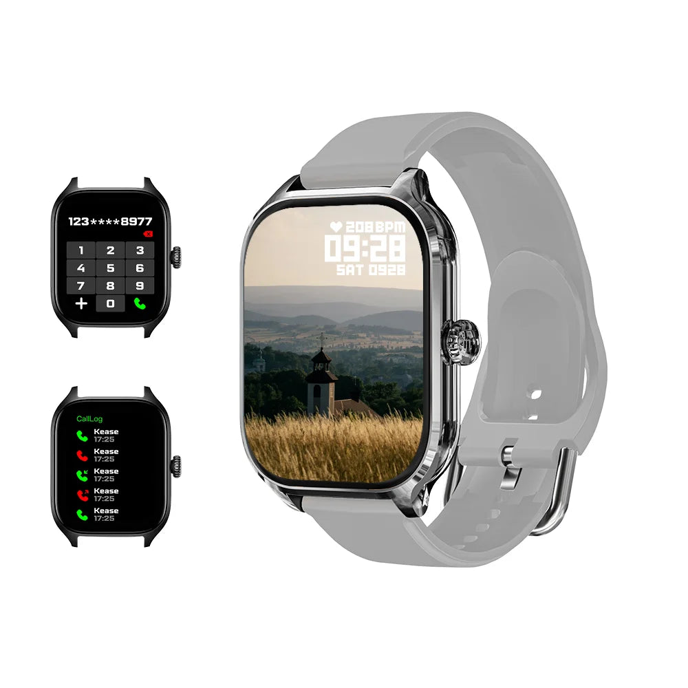 New Model Smartwatch Dial to Answer Calls Calorie Tracking