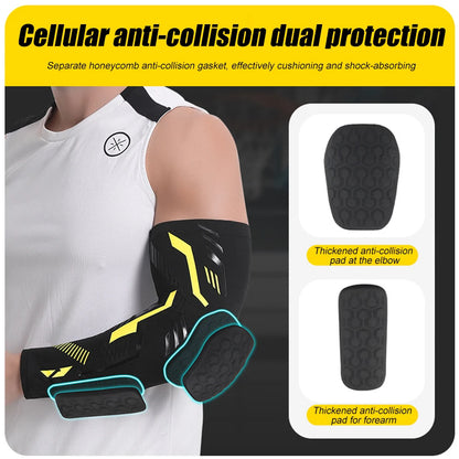 1 Pc Sports Arm Sleeve with Elbow Pad