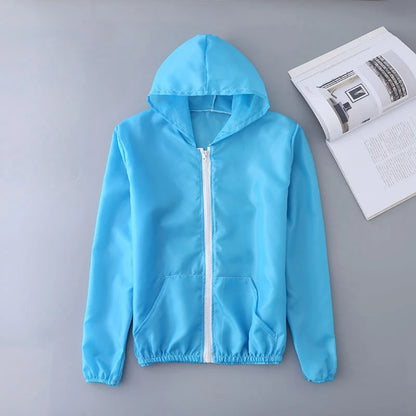 Lightweight UV Protection Coat for Running