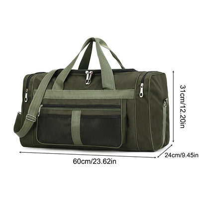 Oxford Multifunctional Waterproof Fitness Duffel for Outdoor Sports