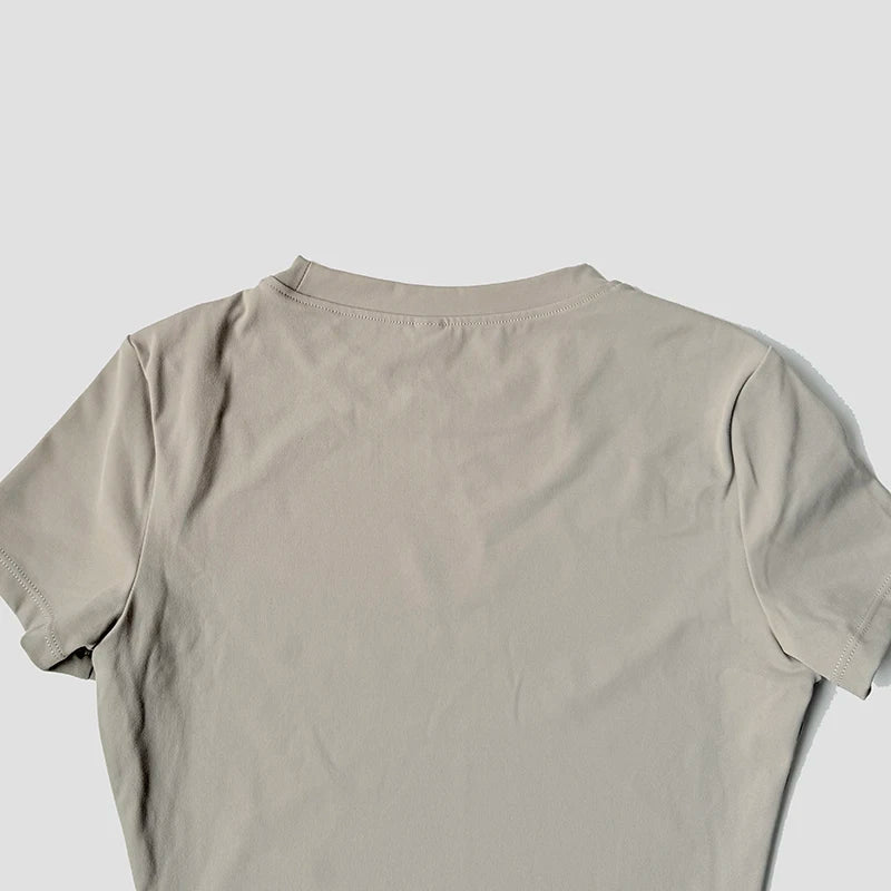 Casual Dry-Fit Workout T-Shirt for Women