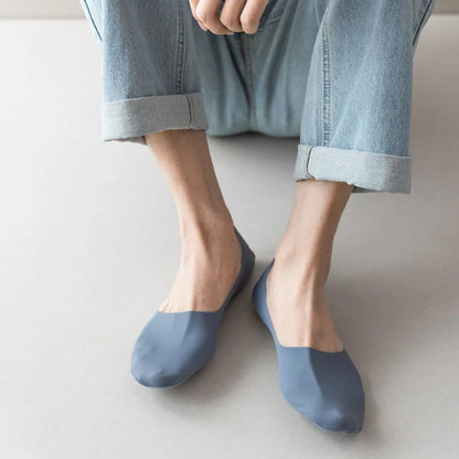 Men’s No-Show Socks – Ultra-Thin Ice Silk Cotton Socks