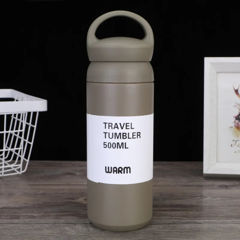 Double-Wall Stainless Steel Tumbler