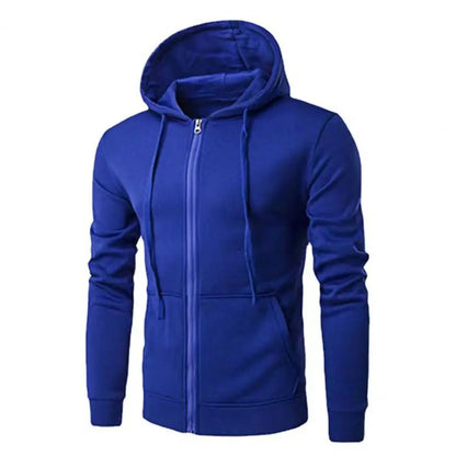 Men’s Slim Fit Zipper Hoodie Jacket