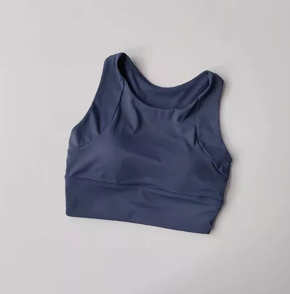Women's Breathable Full-Cup Yoga & Running Vest for Summer Fitness