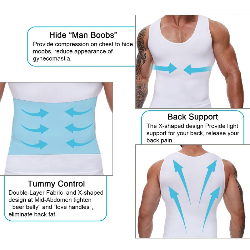 Slimming Shapewear Vest for Flat Belly | Workout Support