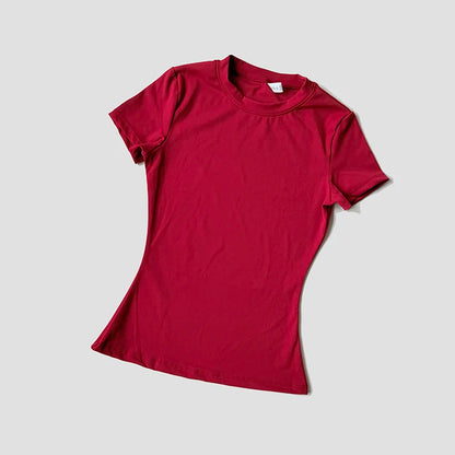 Casual Dry-Fit Workout T-Shirt for Women