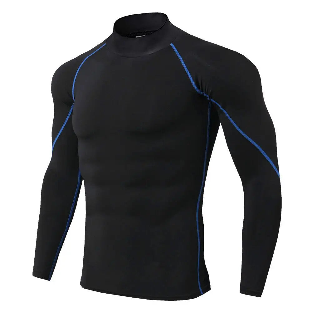Quick Dry Compression Long Sleeve Gym Shirt
