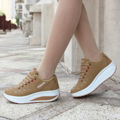 Women’s Autumn Fashion Platform Sneakers