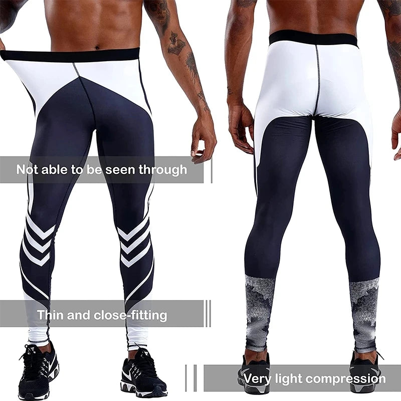 Quick-Dry Sports Tights for Gym, Workout & Jogging