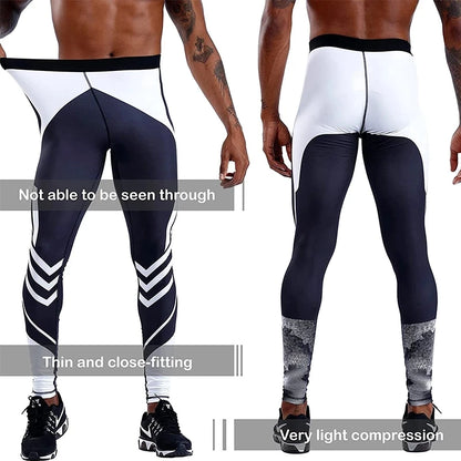 Quick-Dry Sports Tights for Gym, Workout & Jogging