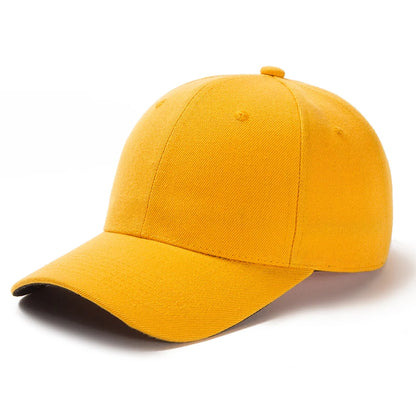 Baseball Cap Adjustable Casual Hat - With Variant Colors