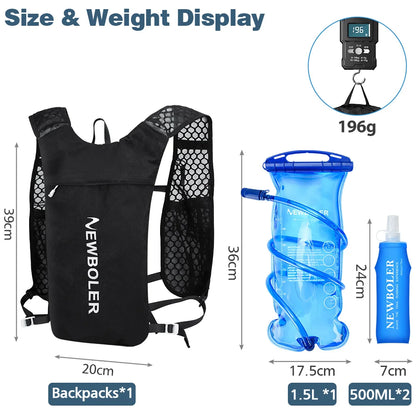 Breathable Hydration Vest – Trail Running & Cycling Backpack