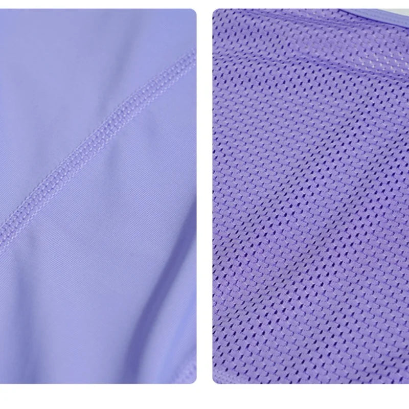 Women’s Summer Gym Tee - Breathable Workout Yogawear