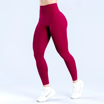 Summer Women Three Waist Gym Yoga Pants - Tight Fitting Sports Leggings Yoga Exercise Pants