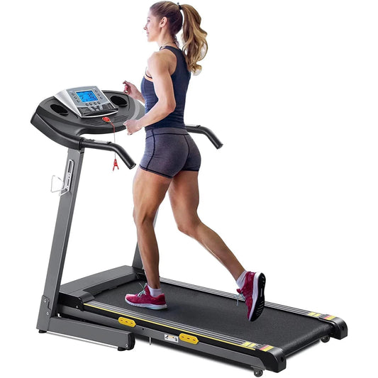 Electric Treadmill with Auto Incline