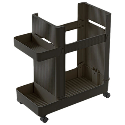 Large Capacity Sports Equipment Storage Rack with Wheels