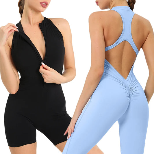 Scrunch Fitness Jumpsuit for Women