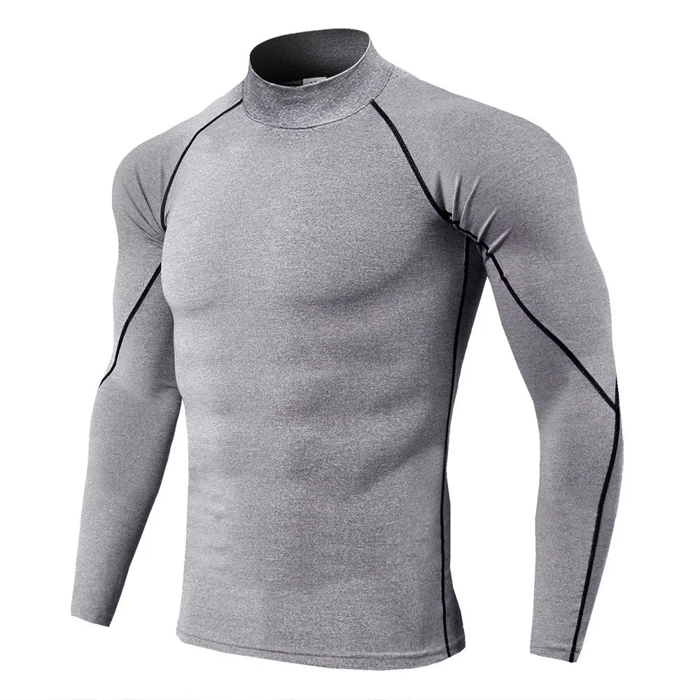 Quick Dry Compression Long Sleeve Gym Shirt