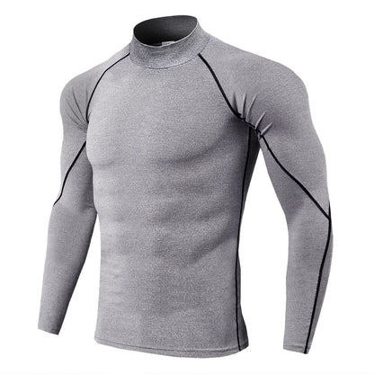 Quick Dry Compression Long Sleeve Gym Shirt