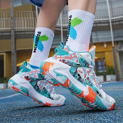 Breathable Basketball Shoes – Athletic Training Sneakers