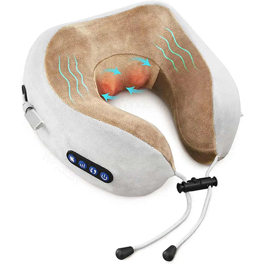 Rechargeable Neck Massager Pillow