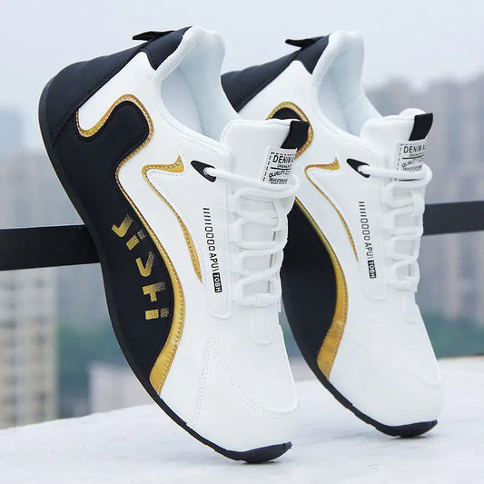 Men's Breathable Slip-On Sneakers - British Style