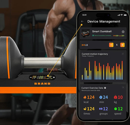 Adjustable Dumbbell Fitness Set (28kg)