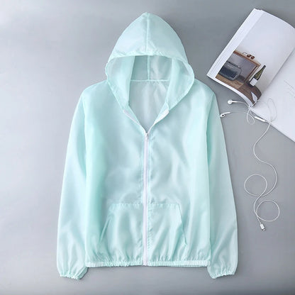 Lightweight UV Protection Coat for Running